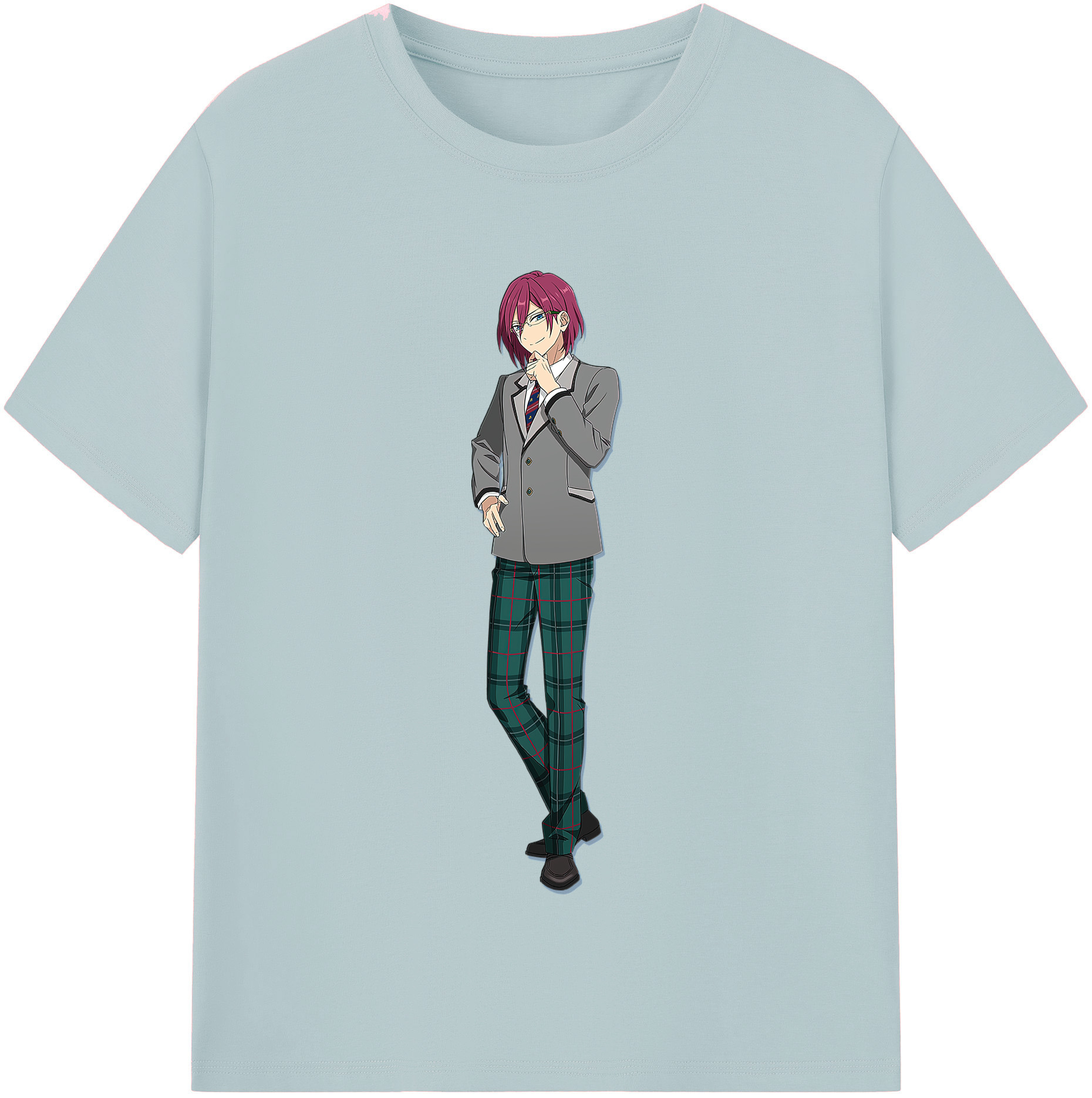 （画像用） あんさんぶるスターズ! Ensemble Stars 綿100％半袖Tシャツ（フロントプリント）